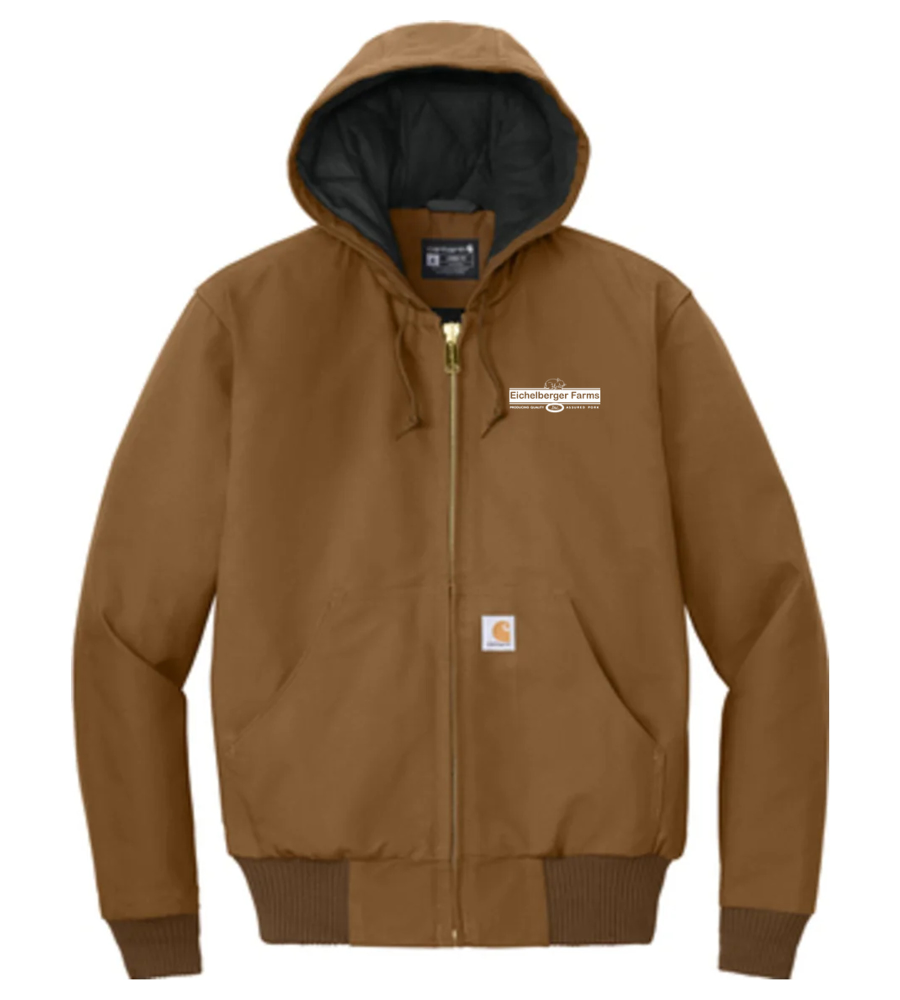 Carhartt Quilted Flannel-Lined Duck Active Jacket